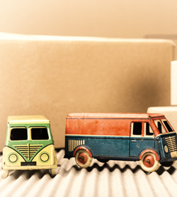 Camiones de juguete vintage