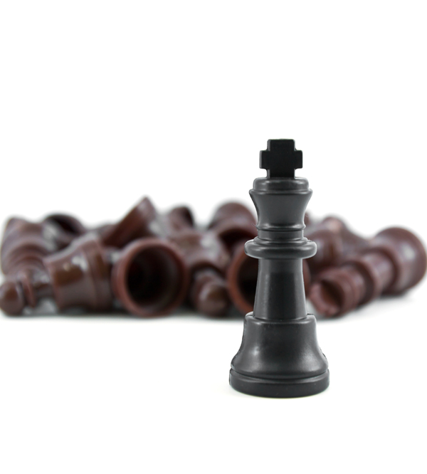 Piezas de ajedrez rey