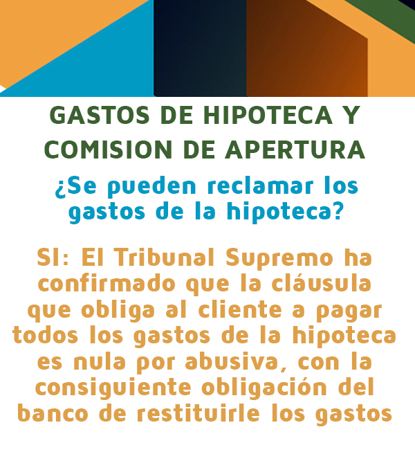 Gastos de hipoteca y comisión de apertura En este momento estás viendo Gastos de hipoteca y comisión de apertura