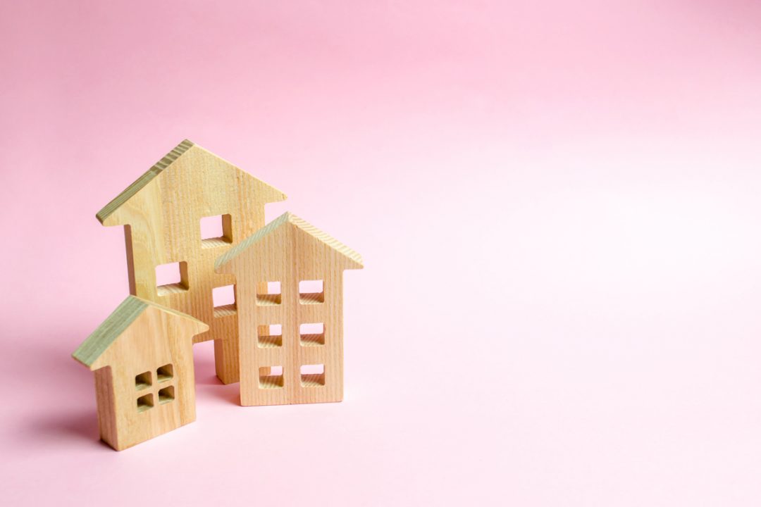 Casas de madera miniatura