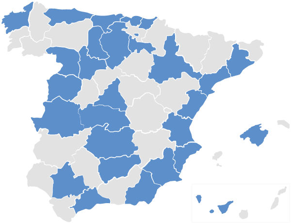 Mapa Hispajuris Mapa Hispajuris